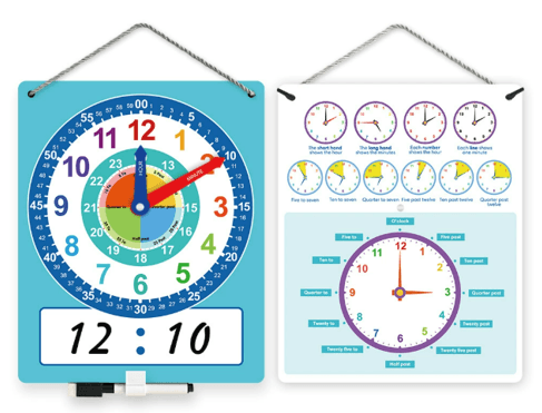 Children's clock teaching model